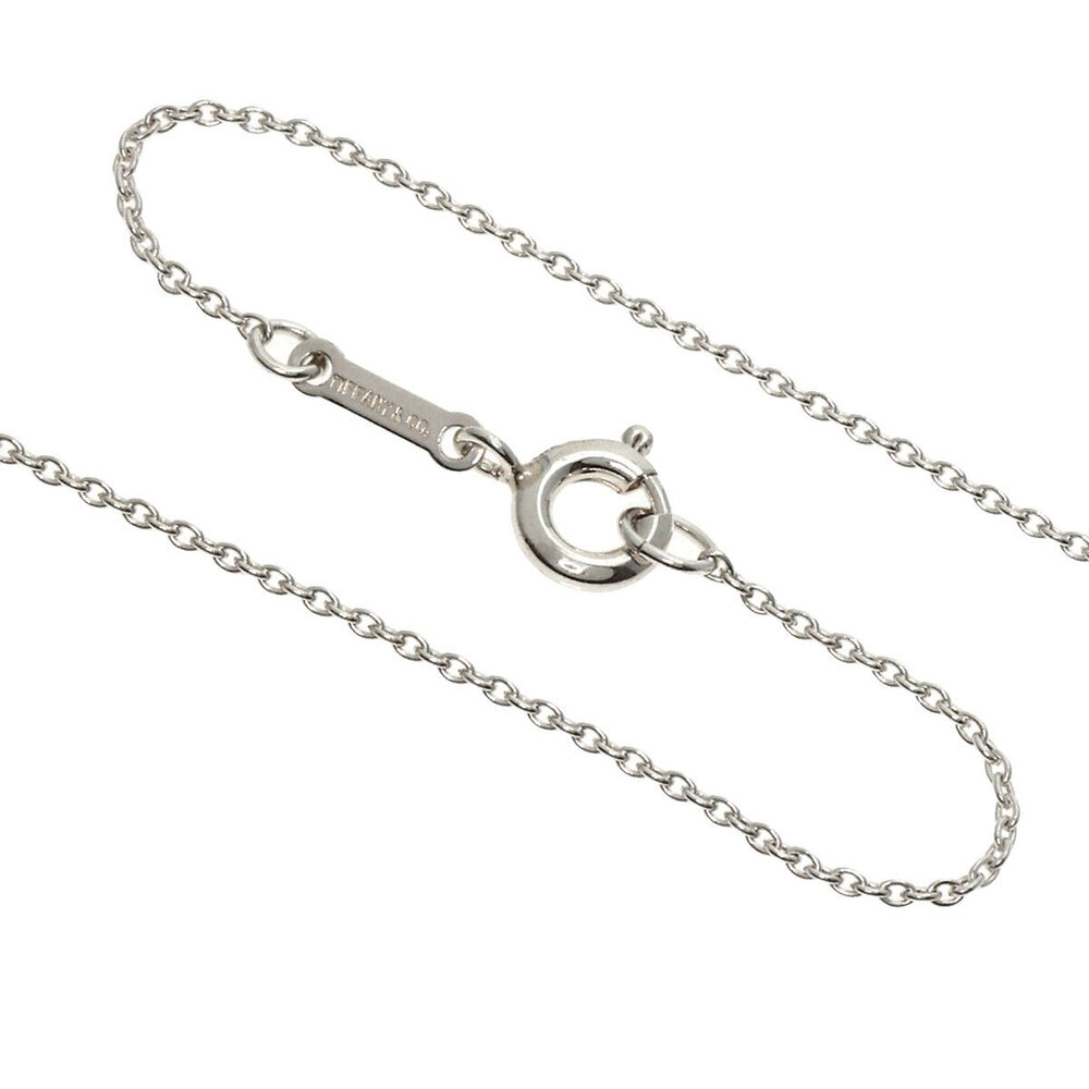 Tiffany Co Madonna Necklace Silver View 3